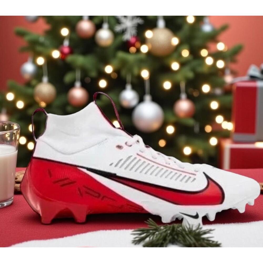 NEW Nike Vapor Edge Pro 360 2 TB 'White University Red' FQ4044-105 Men’s Size 16 - Picture 8 of 10